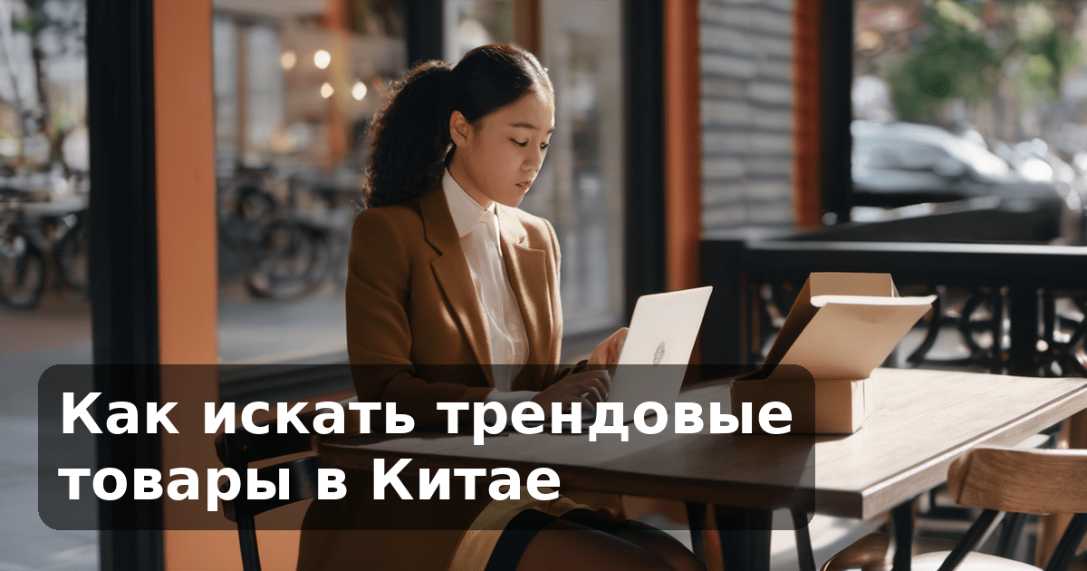 Как искать трендовые товары в Китае