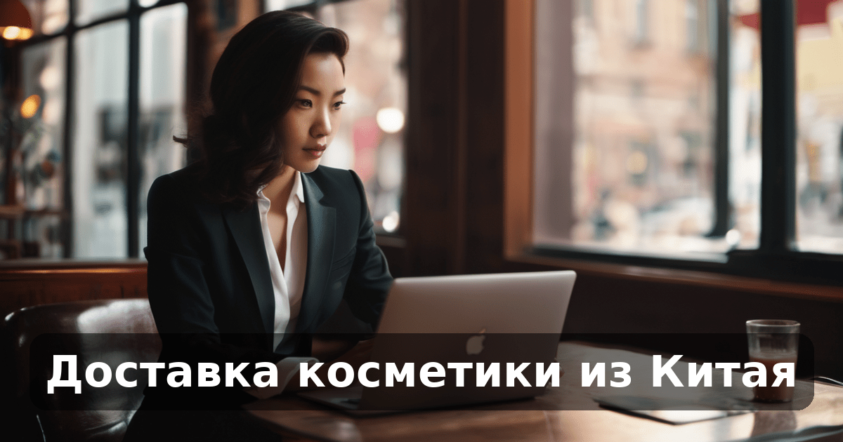 Доставка косметики из Китая